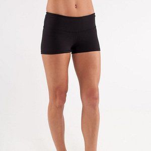 Lululemon Black Spandex Shorts Size 4